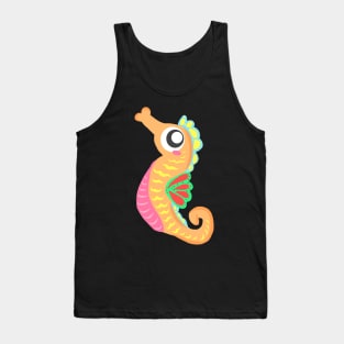 Seahorse Early Swimmer Mermaid Swimming Tank Top